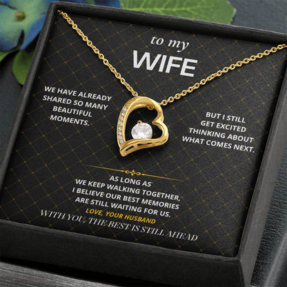 S63 - The Best Is Still Ahead – Forever Love Necklace From Husband