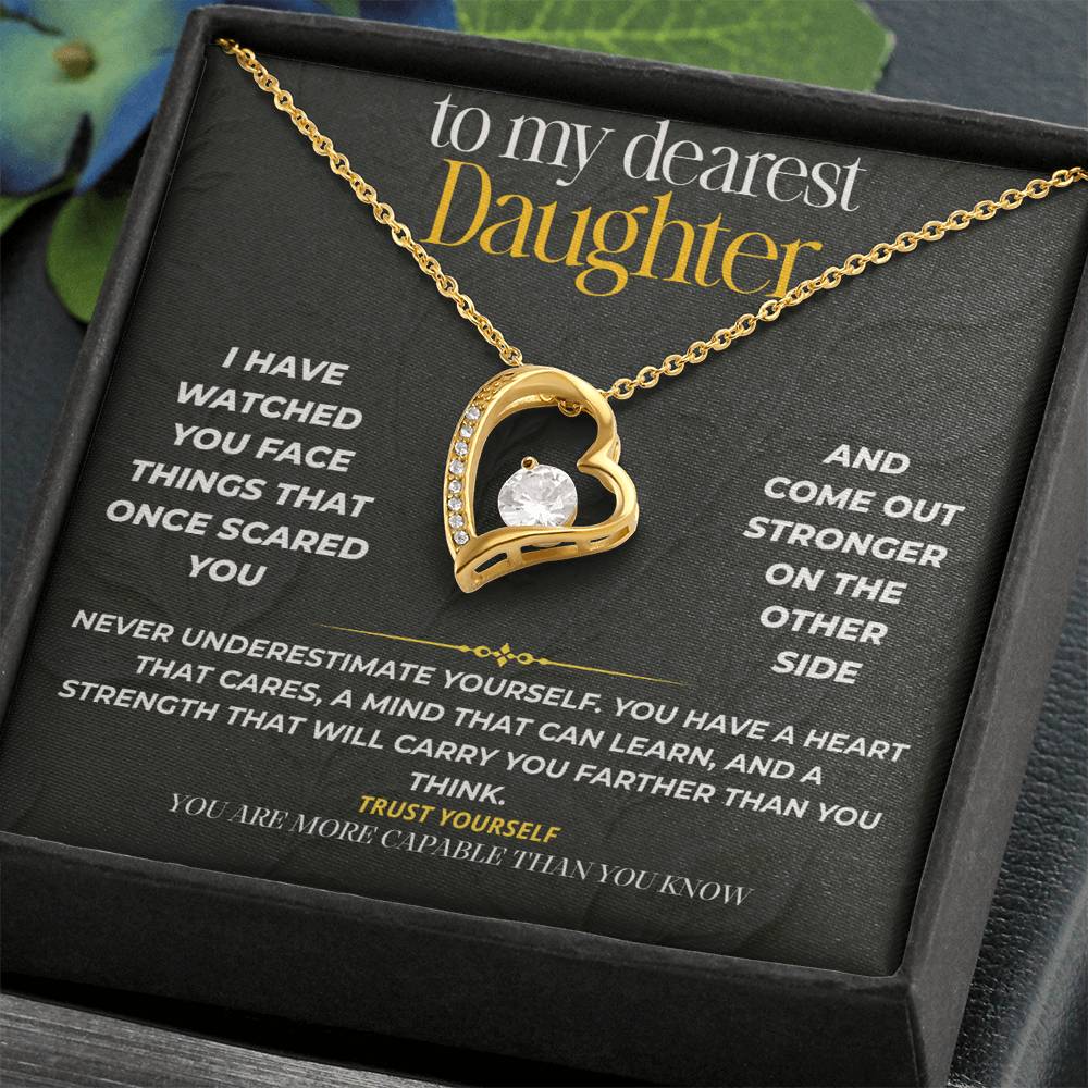 S227 - You Are More Capable Than You Know – Forever Love Necklace From Dad