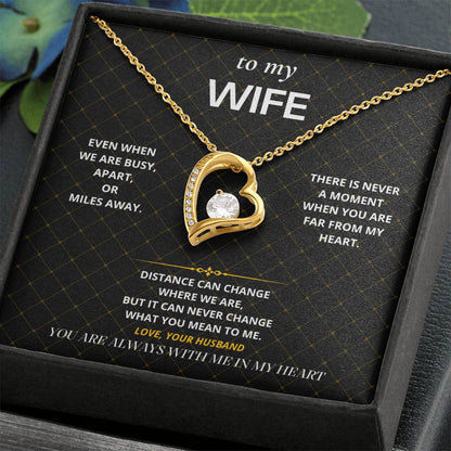 S69 - Always In My Heart – Forever Love Necklace From Husband