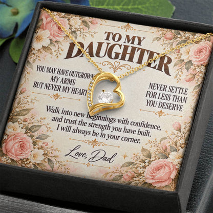 C379 - Your Life Is Yours To Create And I Will Always Be Proud Of The Woman You Become - Forever Love Necklace