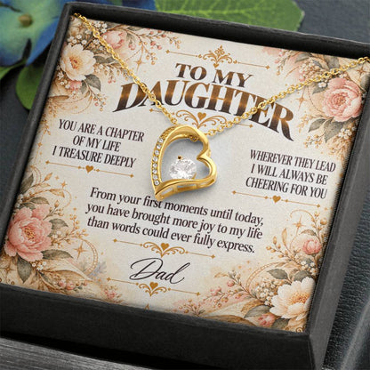 C412 - You Are The Beautiful Chapter Of My Life I Will Always Read With Pride - Forever Love Necklace