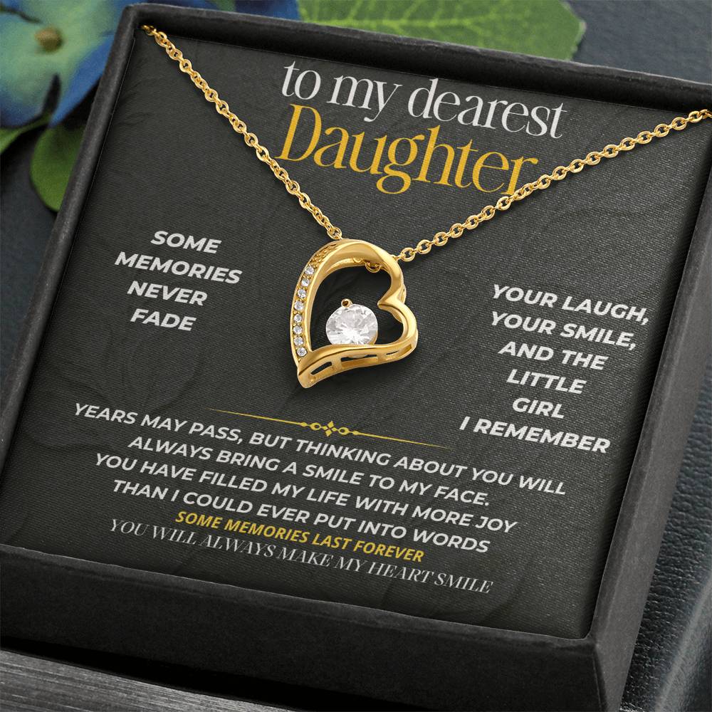 S213 - You Will Always Make My Heart Smile – Forever Love Necklace From Dad