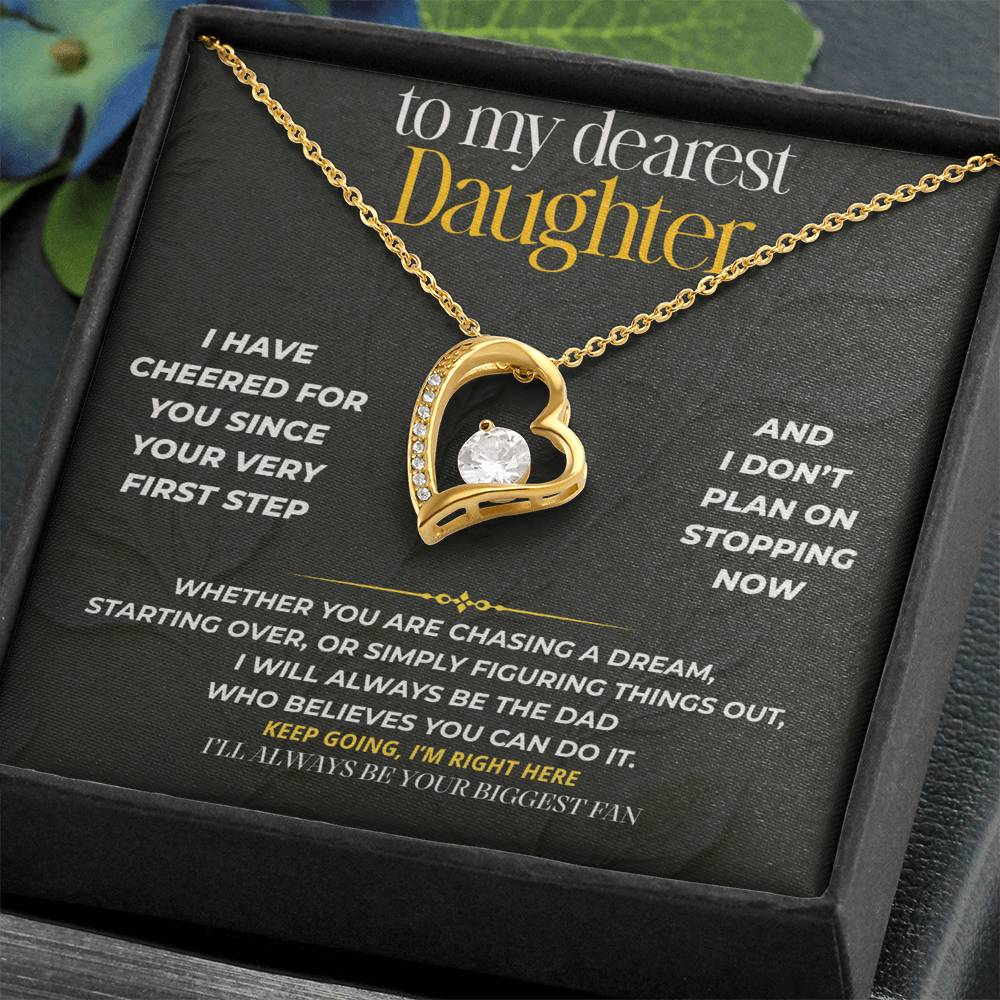 S226 - I’ll Always Be Your Biggest Fan – Forever Love Necklace From Dad