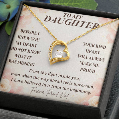 C375 - You Are A Dream I Never Knew My Heart Was Waiting To Love So Deeply - Forever Love Necklace