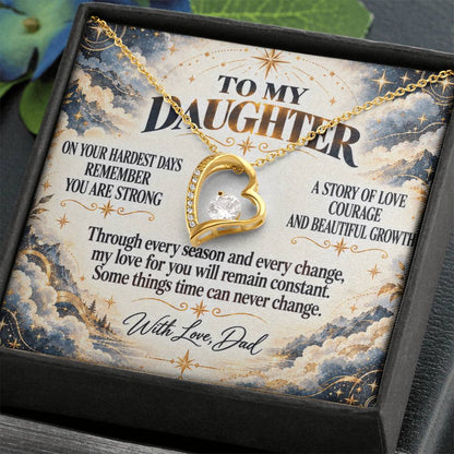 C312 - You Are The Beautiful Chapter Of My Life I Will Always Read With Pride - Forever Love Necklace