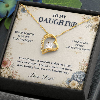 C12 - You Are The Beautiful Chapter Of My Life I Will Always Read With Pride - Forever Love Necklace
