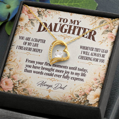 C362 - You Are The Beautiful Chapter Of My Life I Will Always Read With Pride - Forever Love Necklace