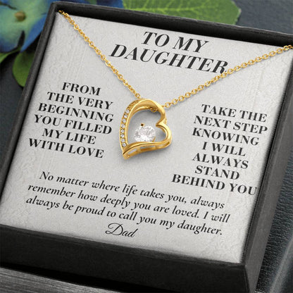 C156 - From The Very Beginning You Filled My Life With Love Pride And Joy - Forever Love Necklace