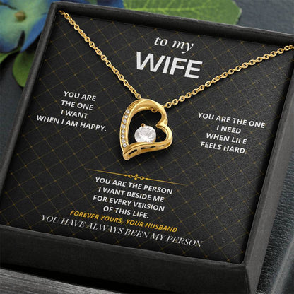 S65 - You Are My Person – Forever Love Necklace From Husband