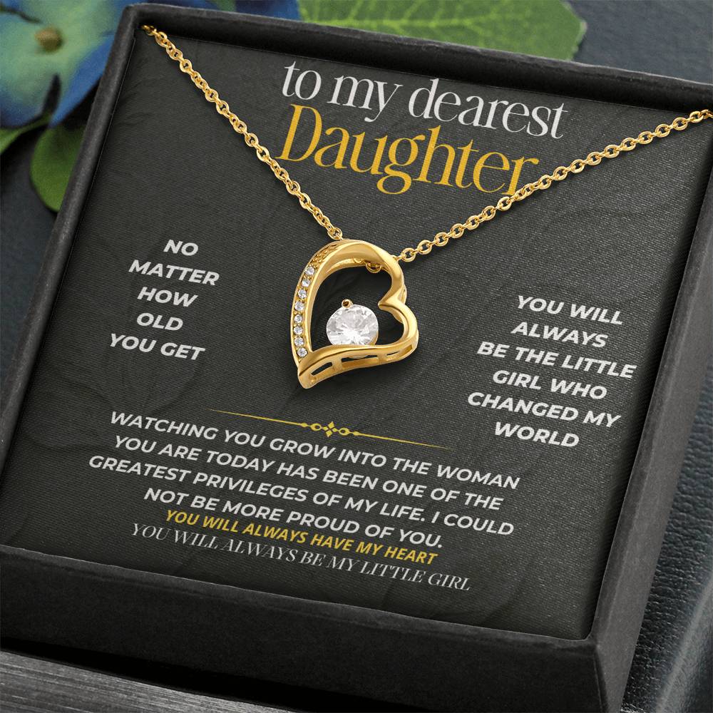 S201 - No Matter How Old You Get – Forever Love Necklace From Dad