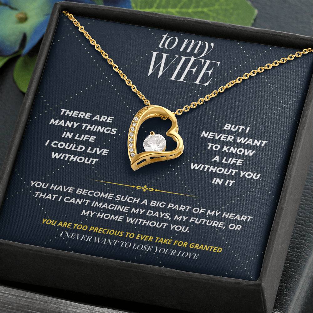 S103 - You’re The Love I Never Want To Lose – Forever Love Necklace From Husband