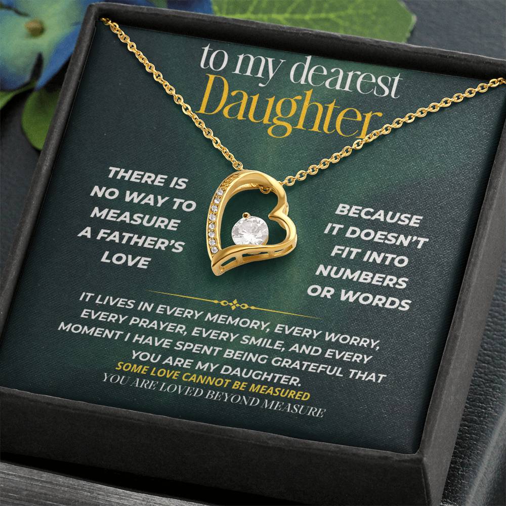 S243 - You Are Loved Beyond Measure – Forever Love Necklace From Dad