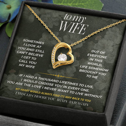S78 - I Still Get To Call You Mine – Forever Love Necklace From Husband