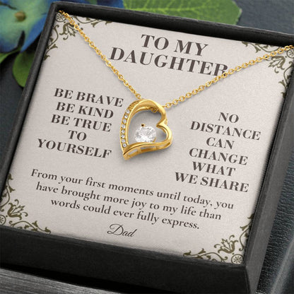 C132 - You Will Always Be One Of The Best Things That Ever Happened To My Life - Forever Love Necklace