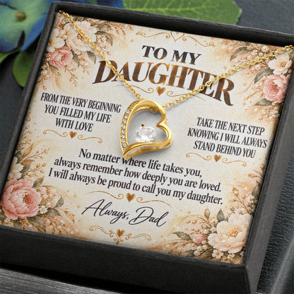 C306 - From The Very Beginning You Filled My Life With Love Pride And Joy - Forever Love Necklace