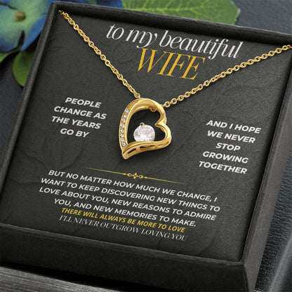 S198 - You Are The Love I’ll Never Outgrow – Forever Love Necklace From Husband