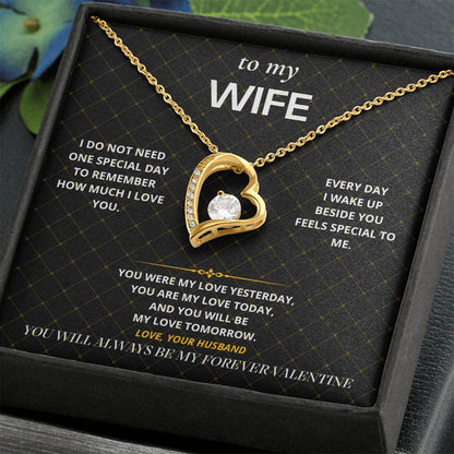 S33 - My Forever Valentine – Forever Love Necklace From Husband