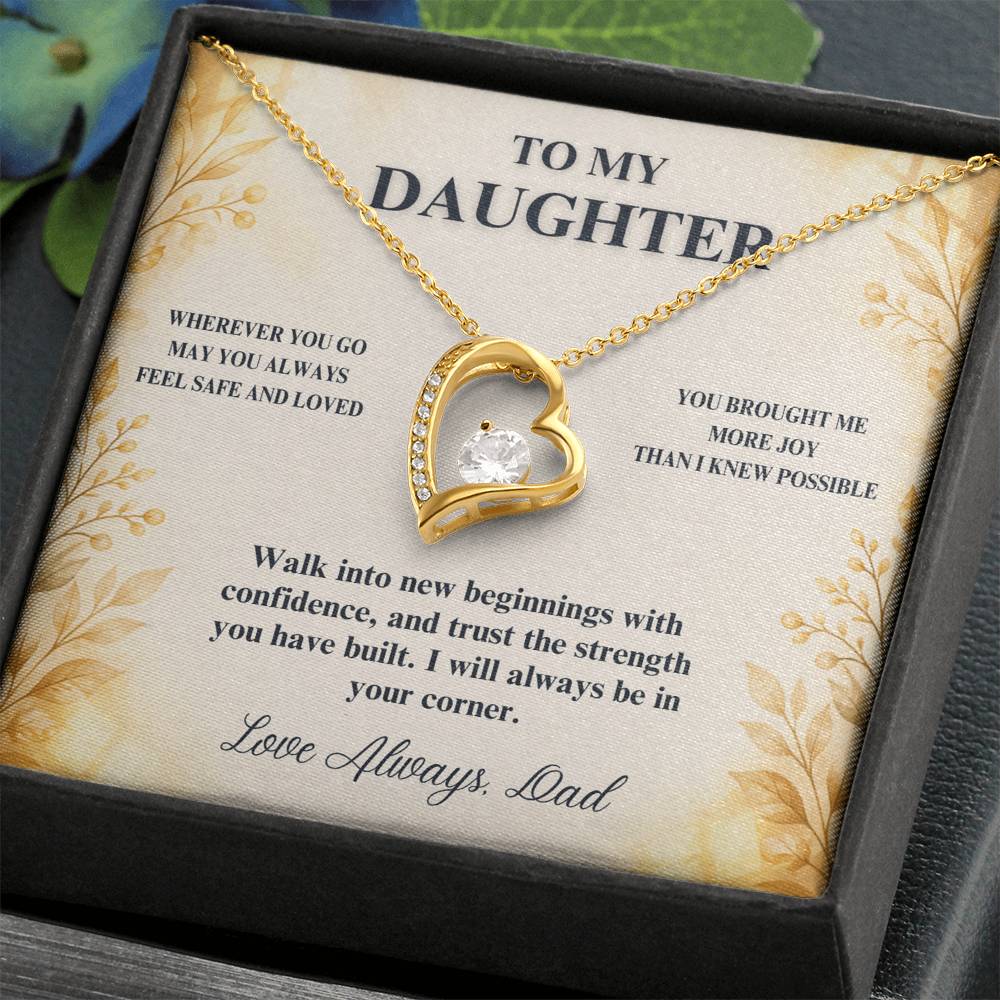 C64 - My Love Will Be Your Quiet Home Wherever Your Journey Takes You - Forever Love Necklace