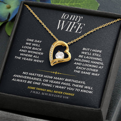 S99 - No Matter How Many Years – Forever Love Necklace From Husband