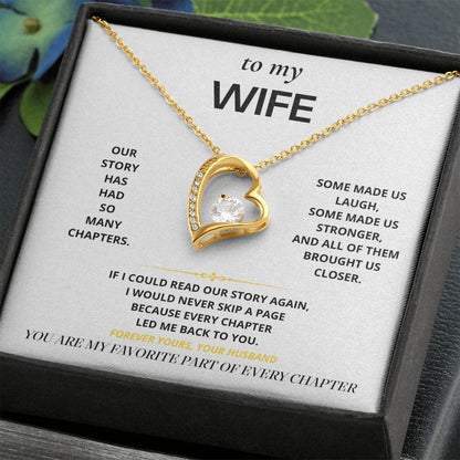 S23 - Every Chapter With You – Forever Love Necklace From Husband