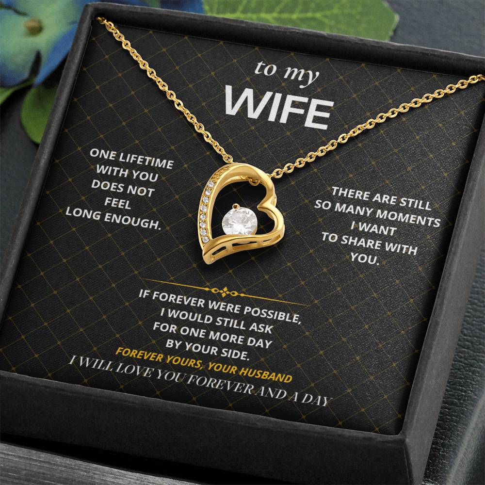 S74 - Forever And A Day – Forever Love Necklace From Husband