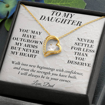 C179 - Your Life Is Yours To Create And I Will Always Be Proud Of The Woman You Become - Forever Love Necklace