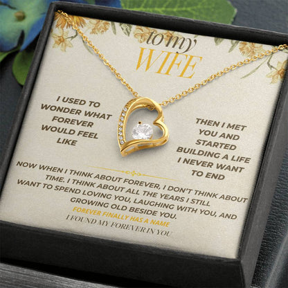 S122 - I Found My Forever In You – Forever Love Necklace From Husband
