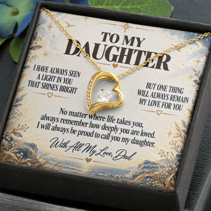 C221 - I Hope You Always See The Light In Yourself That I Have Seen Since The Beginning - Forever Love Necklace