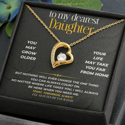 S202 - I’ll Always Be Your Dad – Forever Love Necklace From Dad