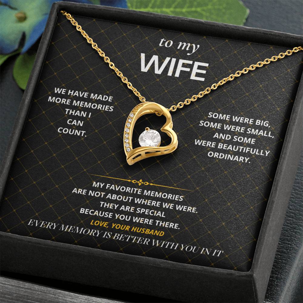 S51 - My Favorite Memory – Forever Love Necklace From Husband