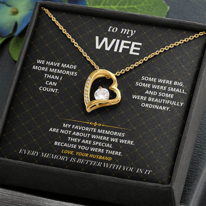 S51 - My Favorite Memory – Forever Love Necklace From Husband