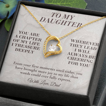 C137 - You Do Not Have To Be Perfect To Make Me Proud You Only Have To Be Yourself - Forever Love Necklace