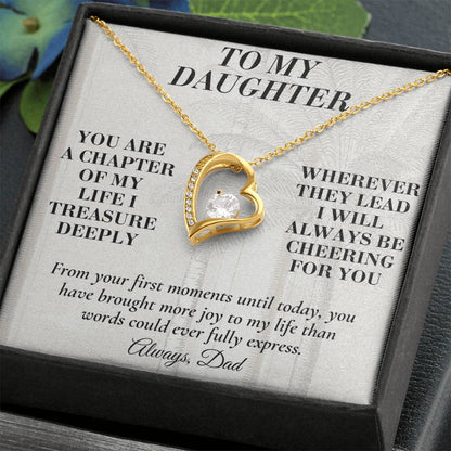 C162 - You Are The Beautiful Chapter Of My Life I Will Always Read With Pride - Forever Love Necklace