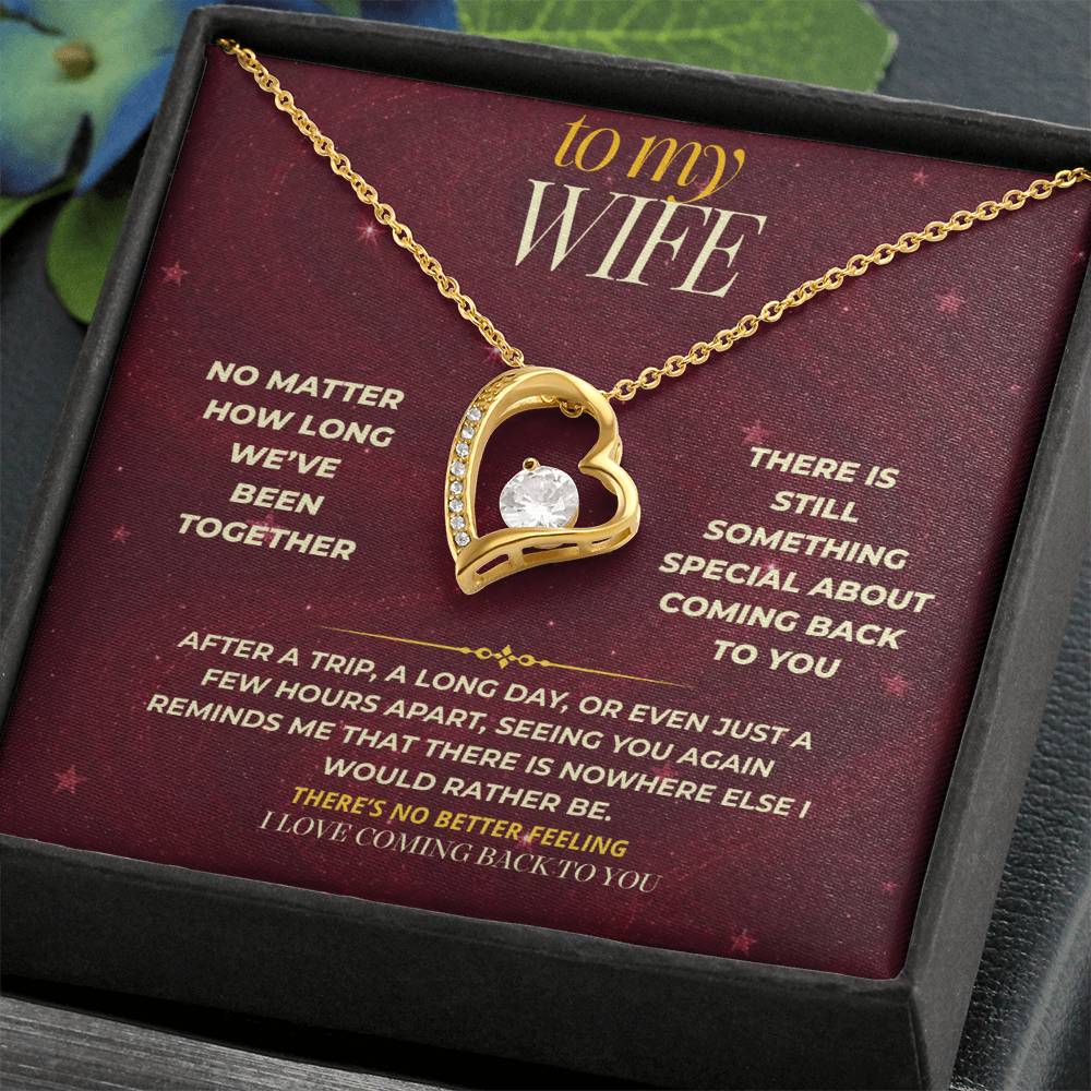 S175 - I Love Coming Back To You – Forever Love Necklace From Husband