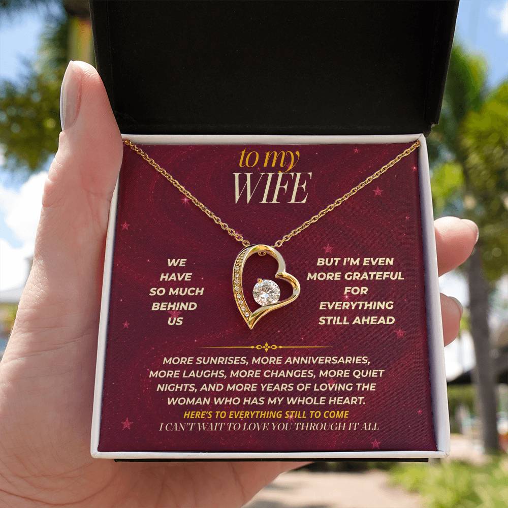 S180 - For All The Love We Still Have Ahead – Forever Love Necklace From Husband