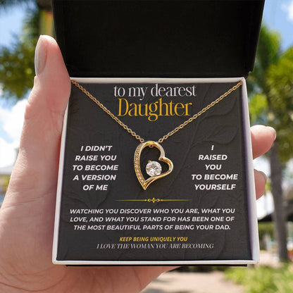 S212 - Watching You Become You – Forever Love Necklace From Dad