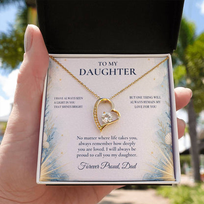 C71 - I Hope You Always See The Light In Yourself That I Have Seen Since The Beginning - Forever Love Necklace