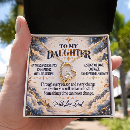 C312 - You Are The Beautiful Chapter Of My Life I Will Always Read With Pride - Forever Love Necklace