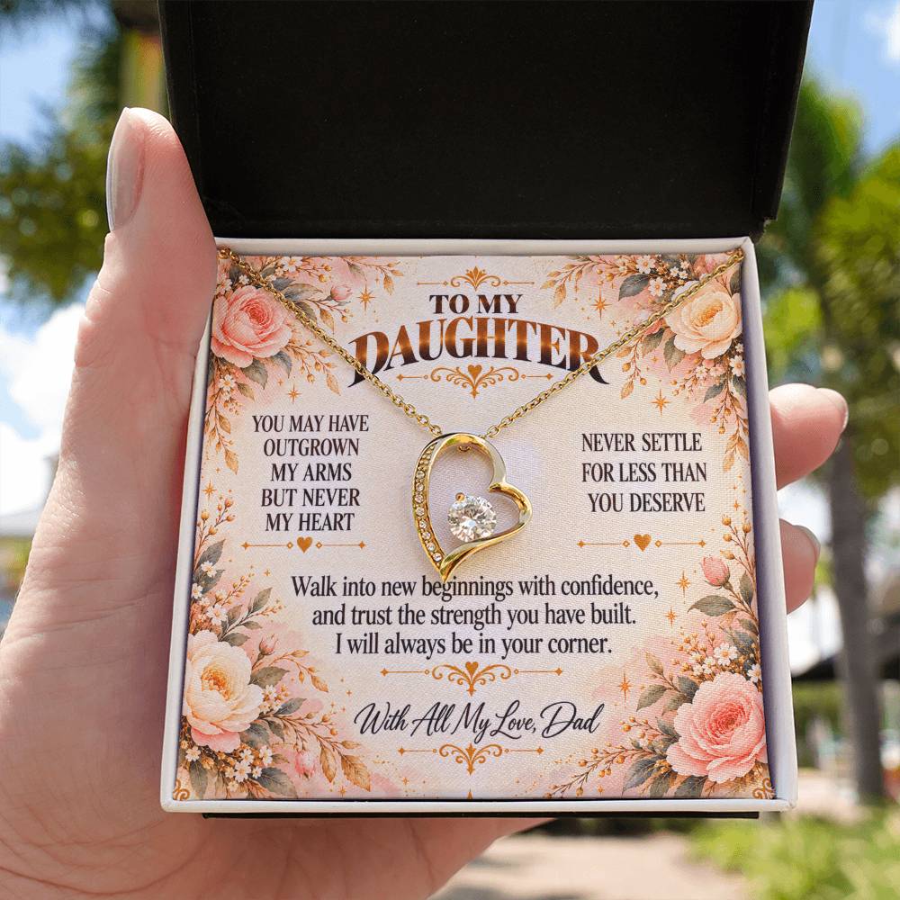 C429 - Your Life Is Yours To Create And I Will Always Be Proud Of The Woman You Become - Forever Love Necklace