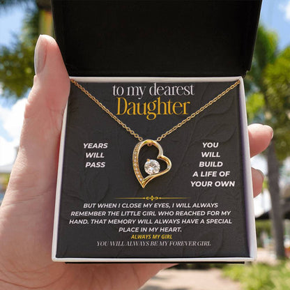 S223 - You Are My Forever Girl – Forever Love Necklace From Dad