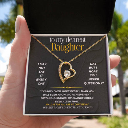 S206 - If You Ever Need Me – Forever Love Necklace From Dad