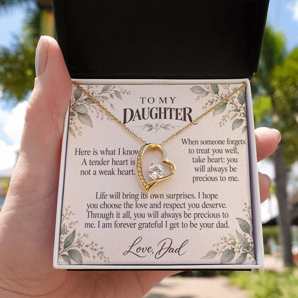 C620 - After The Heartbreak And The Words I Hope You Always Remember - Forever Love Necklace
