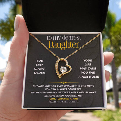 S202 - I’ll Always Be Your Dad – Forever Love Necklace From Dad