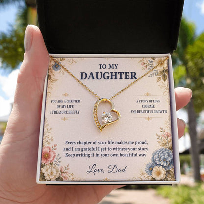 C12 - You Are The Beautiful Chapter Of My Life I Will Always Read With Pride - Forever Love Necklace