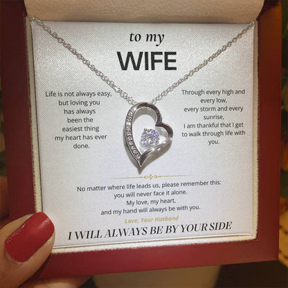 S5 - Through Every High And Low – Forever Love Necklace From Husband